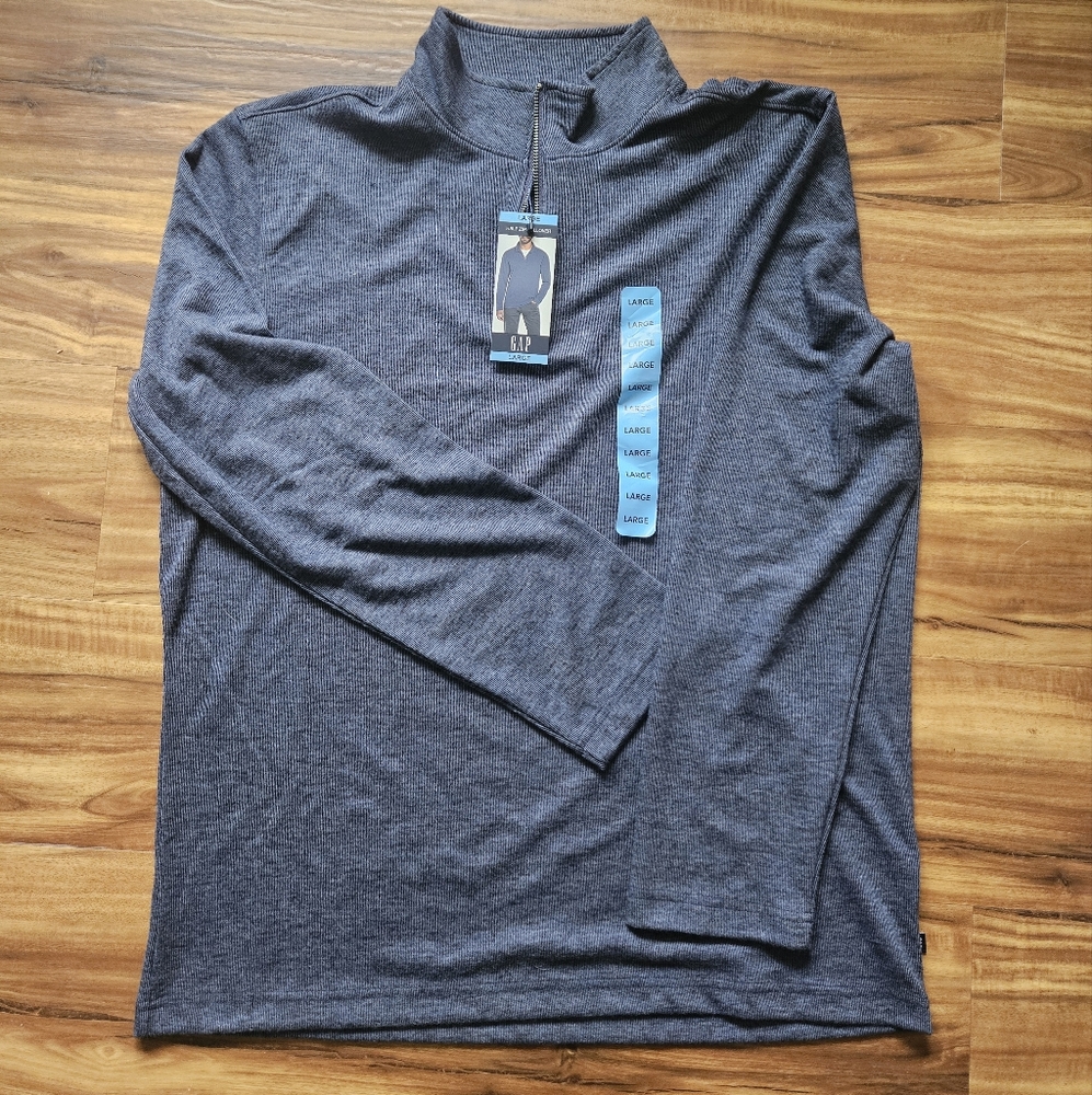 NWT Gap Half Zip Pullover